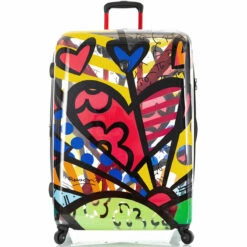 Britto A New Day TRANSPARENT 3pc Spinner Luggage Set 11 Britto A New Day TRANSPARENT 3pc Spinner Luggage Set -LEXINGTON LUGGAGE Sales Britto Transparent 30