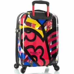 Britto A New Day TRANSPARENT Carry On Spinner -LEXINGTON LUGGAGE Sales Britto Transparent ANewDay 21 backqrt 1500x1500 56f360f2 da2a 48ce 91ac 2a519d170d08