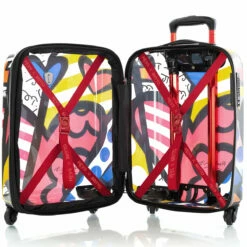 Britto A New Day TRANSPARENT Carry On Spinner -LEXINGTON LUGGAGE Sales Britto Transparent ANewDay 21 open 1500x1500 97973aa4 de3d 44dd a9ee 4c47ebaf123c