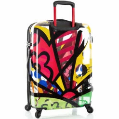 Britto A New Day TRANSPARENT 26" Expandable Spinner -LEXINGTON LUGGAGE Sales Britto Transparent ANewDay 26 backqrt 1500x1500 8ade45cb 48f0 4537 a9e8 12ced0365427