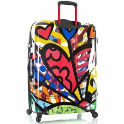 Britto A New Day TRANSPARENT 30" Expandable Spinner -LEXINGTON LUGGAGE Sales Britto Transparent ANewDay 30 backqrt 1500x1500 c515af32 37e1 417b a929 b0a8b345d896