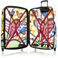Britto A New Day TRANSPARENT 30" Expandable Spinner -LEXINGTON LUGGAGE Sales Britto Transparent ANewDay 30 open 1500x1500 3484426e c0ec 4b1e 88b4 f063ccc5c249