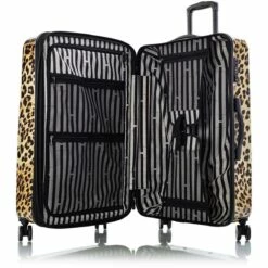 Heys Brown Leopard Fashion Spinner 3pc Set -LEXINGTON LUGGAGE Sales BrownLeopard 30 open 1500x1500 8e6c63d8 a5a2 4e56 93a7 7d0afa262c94
