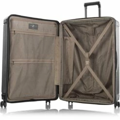 Heys EDGE 3 Piece Expandable Spinner Set -LEXINGTON LUGGAGE Sales Edge 30 open gunmetal 1500x1500 14a16e61 5bdb 4434 b734 5ee2163fb94b