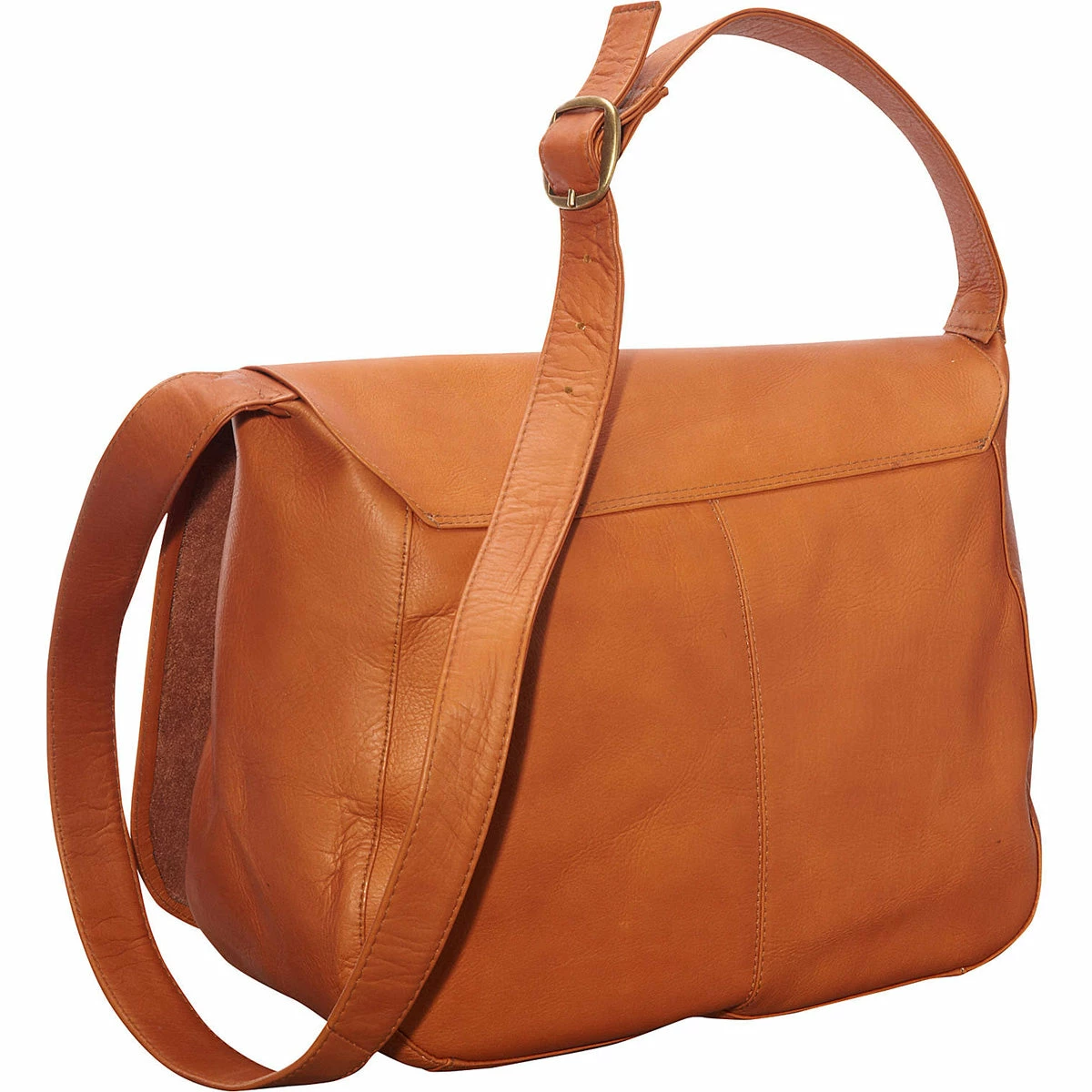 Ledonne Leather Classic Full Flap Should Bag 7 Ledonne Leather Classic Full Flap Should Bag - Image 5
