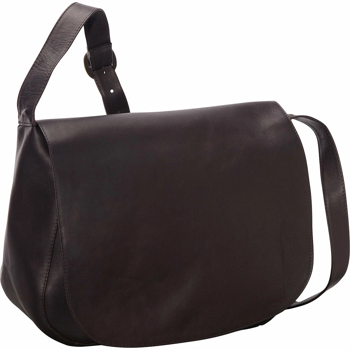 Ledonne Leather Classic Full Flap Should Bag 3 Ledonne Leather Classic Full Flap Should Bag