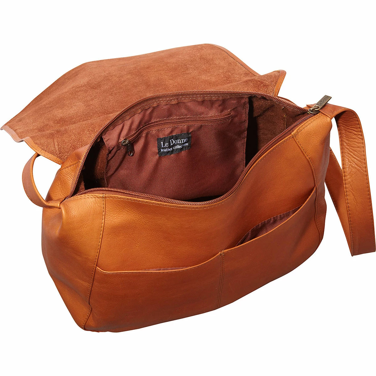 Ledonne Leather Classic Full Flap Should Bag 6 Ledonne Leather Classic Full Flap Should Bag - Image 4