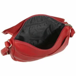 Ledonne Leather Full Flap Over Shoulder Bag -LEXINGTON LUGGAGE Sales H 148R open 57927.1393524971.1280.1280 01321