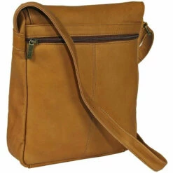 Ledonne Leather Vertical Flap Over Shoulder Bag -LEXINGTON LUGGAGE Sales H 149 Back 93623.1385138184.1280.1280 52788