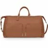 Packs Travel Kingman Weekender -LEXINGTON LUGGAGE Sales Kingman Weekender Tan and Gold