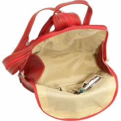 LeDonne Leather U-Zip Women's Sling/Backpack -LEXINGTON LUGGAGE Sales LD 1500 OPEN 54892.1382469649.1280.1280 04493