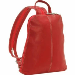 LeDonne Leather U-Zip Women's Sling/Backpack -LEXINGTON LUGGAGE Sales LD 1500 RED 76001.1382469598.1280.1280 03997