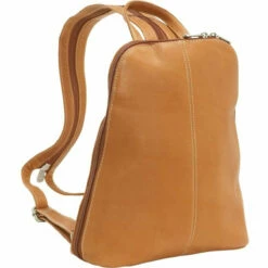 LeDonne Leather U-Zip Women's Sling/Backpack -LEXINGTON LUGGAGE Sales LD 1500 TAN 52512.1382469592.1280.1280 79707