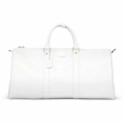 Packs Travel Mercer Duffel 19 Packs Travel Mercer Duffel -LEXINGTON LUGGAGE Sales Mercer Duffel White and Gold