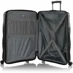Heys Milos 30" Expandable Spinner -LEXINGTON LUGGAGE Sales Milos 30 open black expandable 1500x1500 a773a811 bed0 4c80 8cd8 2d5c35931ac5