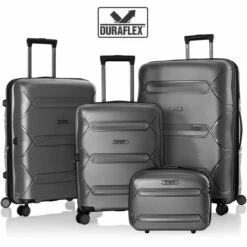 Heys Milos 4 Piece Expandable Spinner Set -LEXINGTON LUGGAGE Sales Milos 4pcSet grey expandable Icon 1500x1500 89f95afe 25ee 4ee2 8043 94961565675e