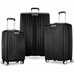 Samsonite Opto 3 Hardside 3 Piece Spinner Set -LEXINGTON LUGGAGE Sales OPTO3 3Piece Black