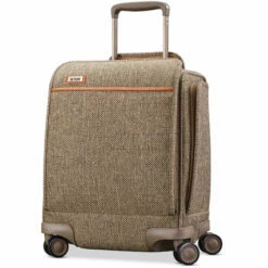 Hartmann Tweed Legend 17" Underseat Carry On Spinner -LEXINGTON LUGGAGE Sales PROD COL 105174 4652 FRONT34