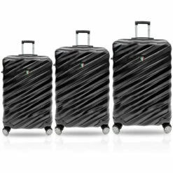 Tucci Storto T0324 ABS 3pc Luggage Set 14 Tucci Storto T0324 ABS 3pc Luggage Set -LEXINGTON LUGGAGE Sales T0324 03PC BLK