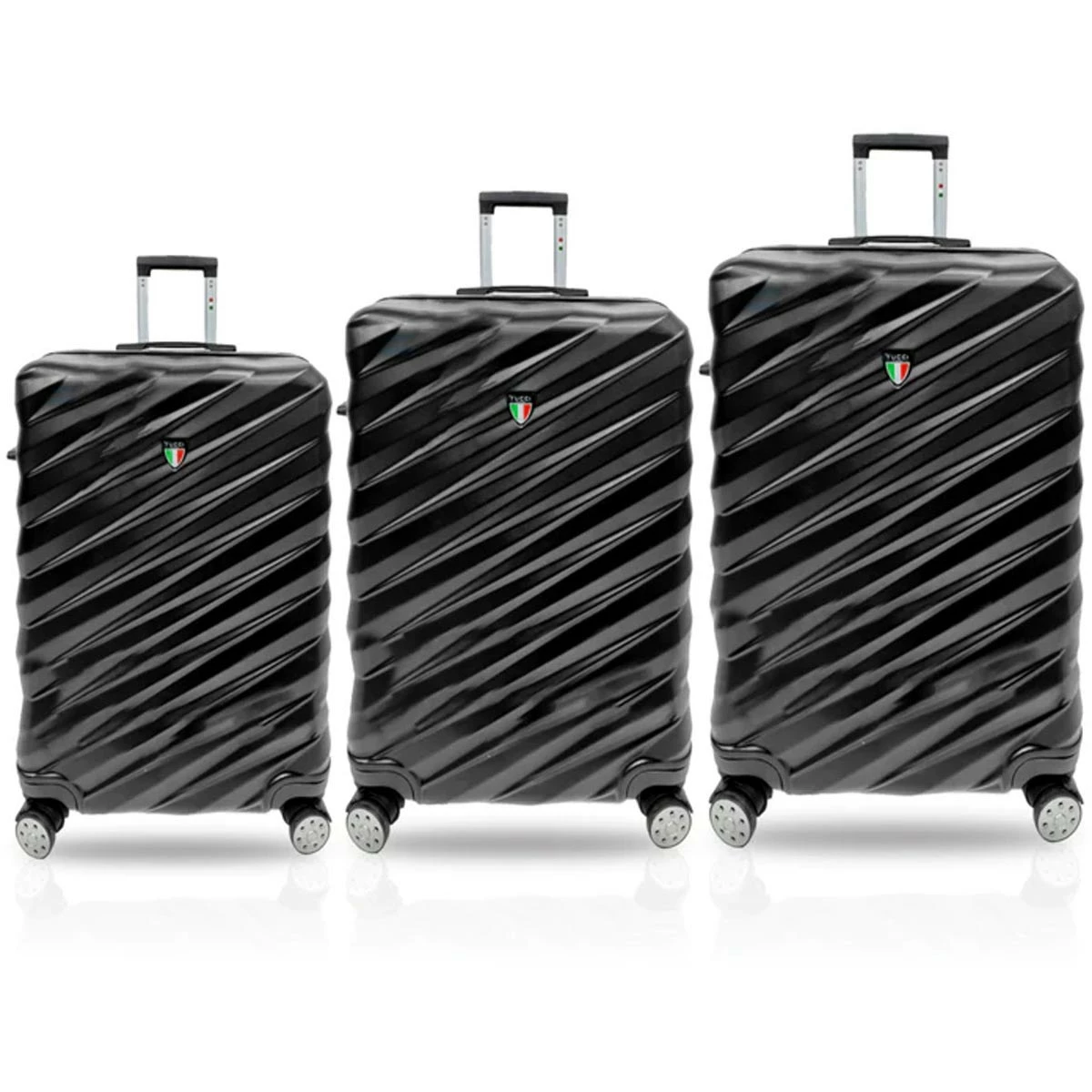 Tucci Storto T0324 ABS 3pc Luggage Set 6 Tucci Storto T0324 ABS 3pc Luggage Set - Image 4