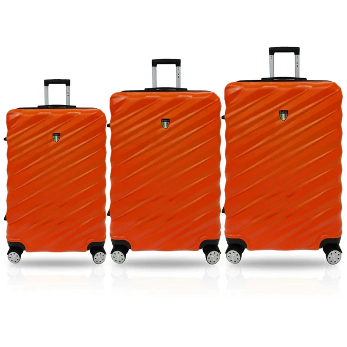 Tucci Storto T0324 ABS 3pc Luggage Set 4 Tucci Storto T0324 ABS 3pc Luggage Set - Image 2