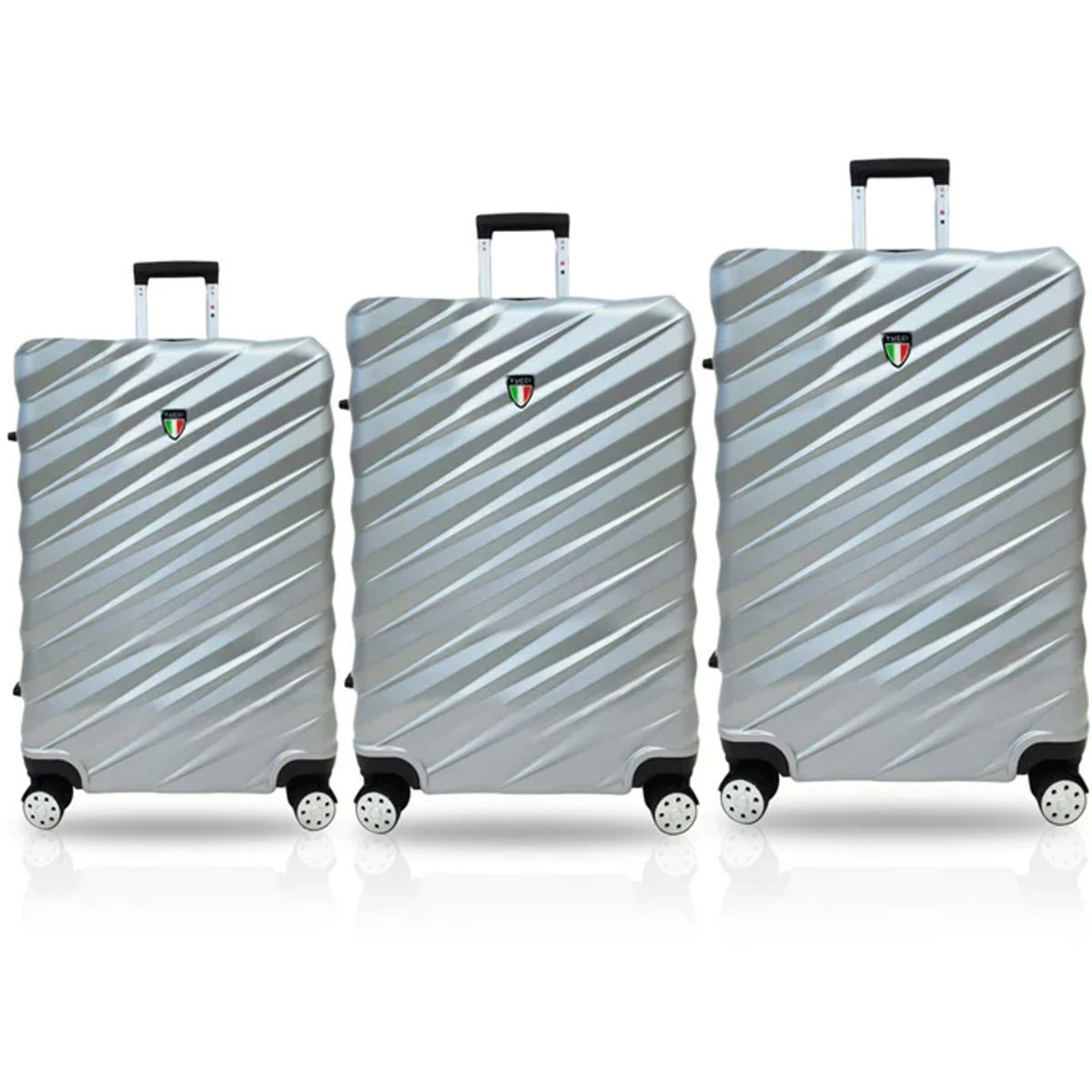 Tucci Storto T0324 ABS 3pc Luggage Set 5 Tucci Storto T0324 ABS 3pc Luggage Set - Image 3
