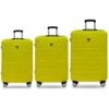 Tucci Tessere T0325 ABS 3pc Luggage Set -LEXINGTON LUGGAGE Sales T0325 03PC YLW
