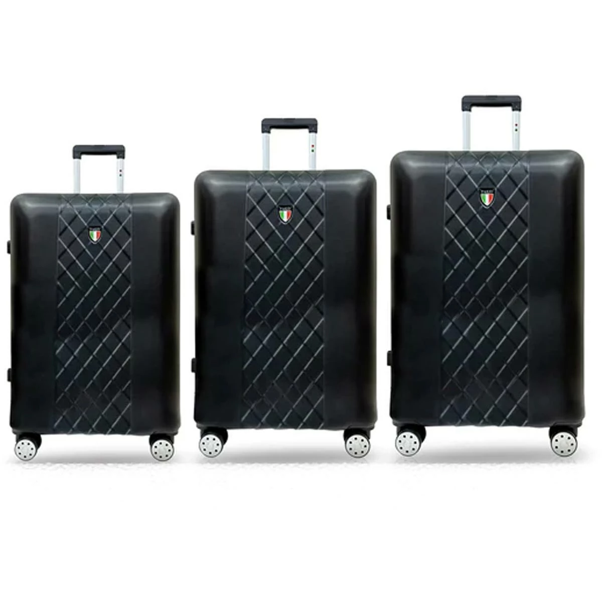 Tucci Borsetta T0330 ABS 3pc Luggage Set 5 Tucci Borsetta T0330 ABS 3pc Luggage Set - Image 3