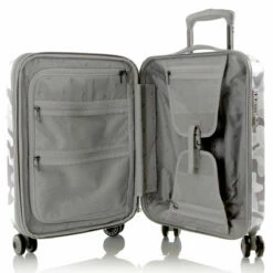 Heys White Camo 21" Fashion Spinner -LEXINGTON LUGGAGE Sales WhiteCamo 21 open 1500x1500 8b1298bb 4266 47cb ba4b 8c0af5cbb8cb