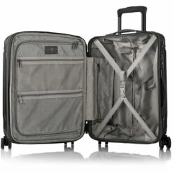 Heys XTRAK 21" Carry On Spinner -LEXINGTON LUGGAGE Sales Xtrak 21 open black 1500x1500 e545ec1b 981a 411d a556 d9ea1117607c
