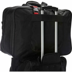 A. Saks EXPANDABLE 21 Inch Ballistic Soft Carry On -LEXINGTON LUGGAGE Sales bbr 21c