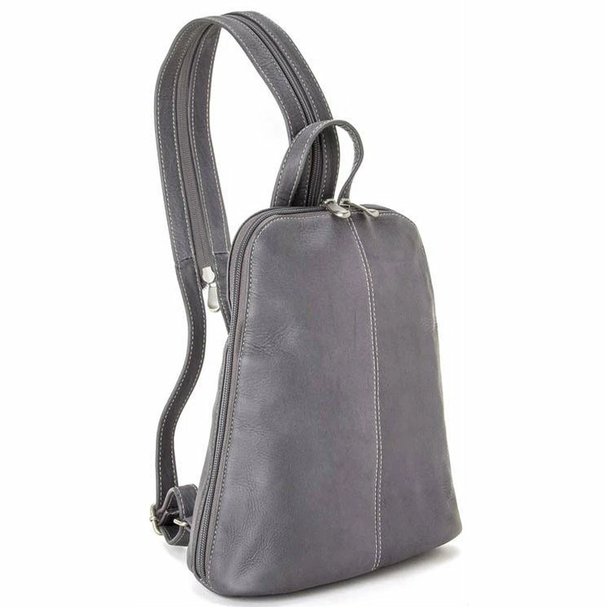 LeDonne Leather U-Zip Women's Sling/Backpack - Image 4