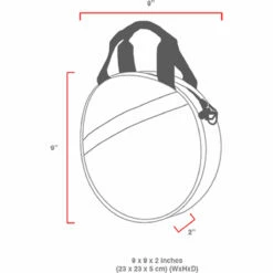 Manhattan Portage Midnight Wonder Wheel Shoulder Bag -LEXINGTON LUGGAGE Sales sizechart 6013MDN 01